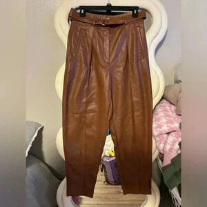Aritzia Babaton Faux Leather Pants